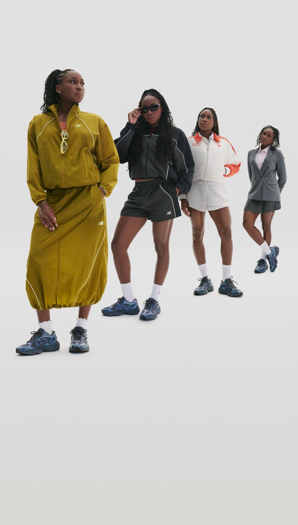 Coco Gauff wearing the 983